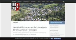 Desktop Screenshot of hoenningen-ahr.de